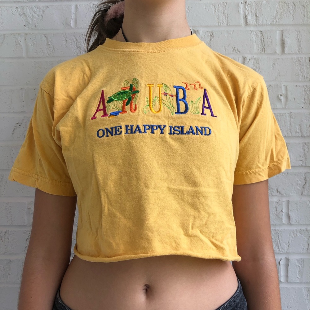 Vintage Aruba Crop Top
